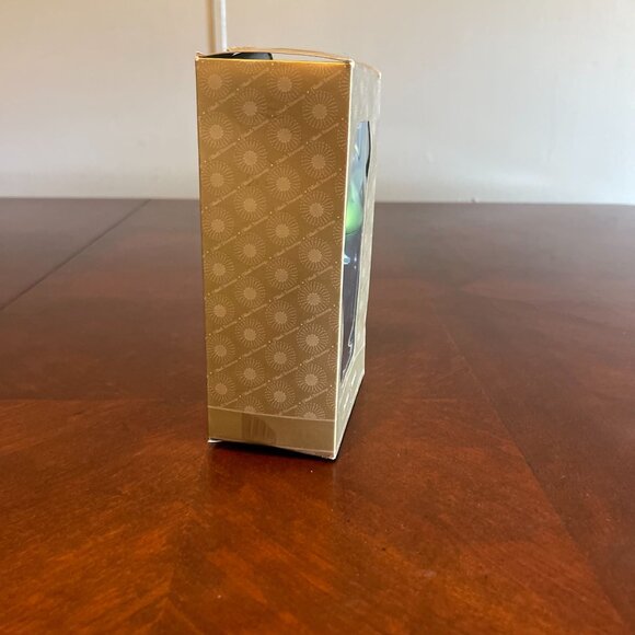 vintage Dillards Trimmings Green Frog Christmas Ornament Gold Box - Picture 4 of 9